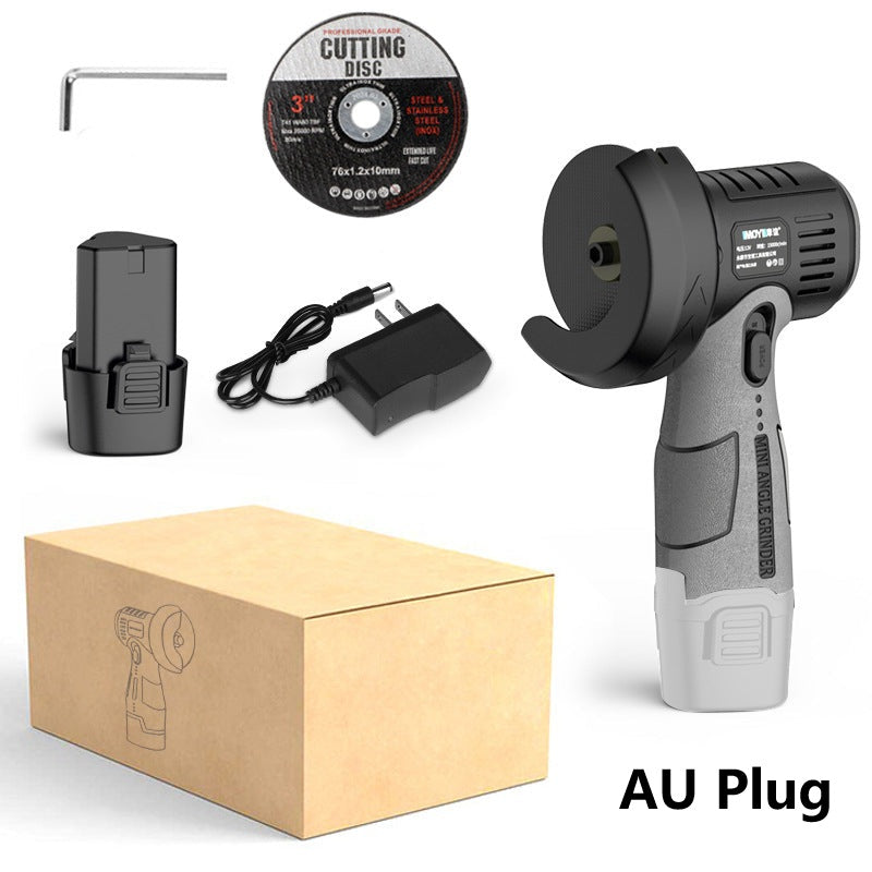 Μίνι γωνιακός τροχός 12V με δίσκο κοπής