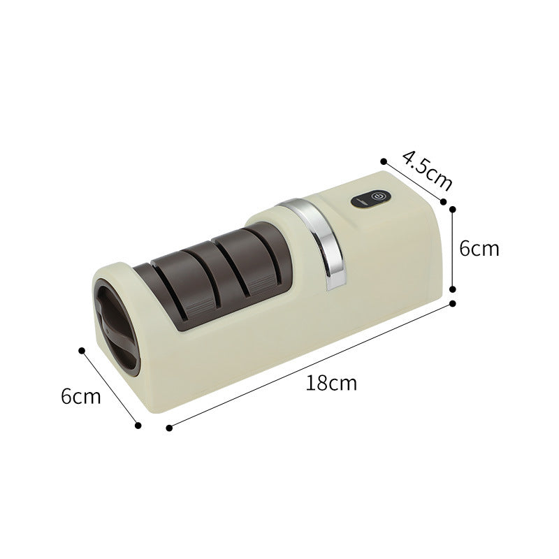 🔪 Αντιμετωπίζετε προβλήματα με θαμπά μαχαίρια που κάνουν κάθε κοπή μια απογοητευτική εμπειρία;-Ηλεκτρική ακονίστρια μαχαιριών