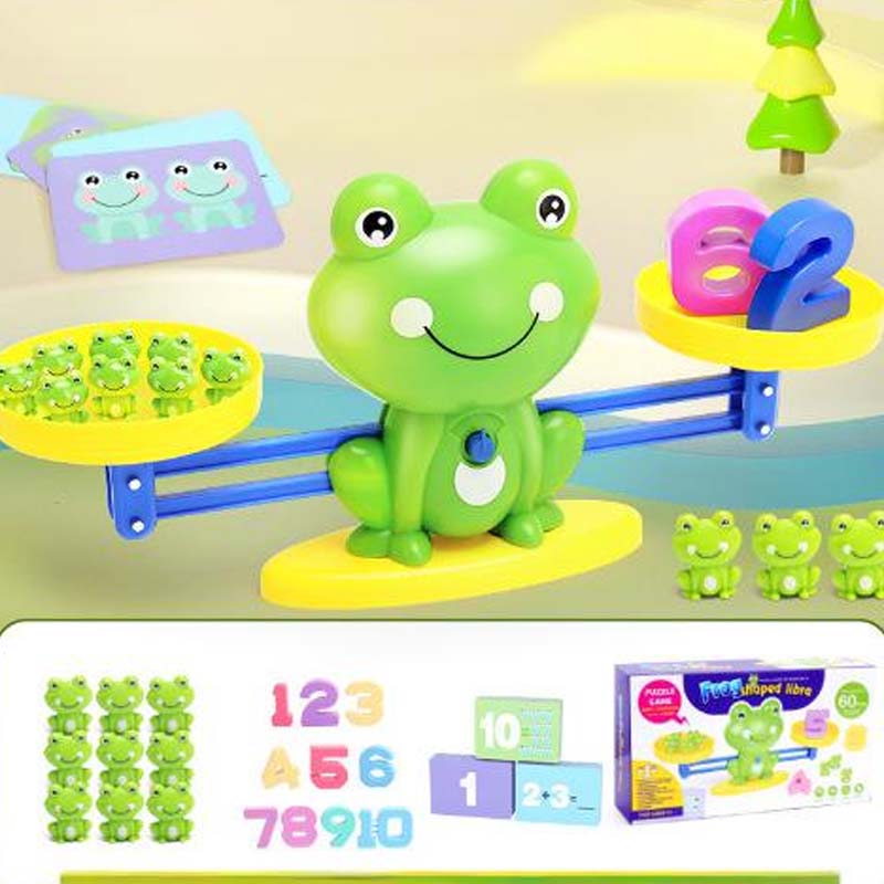 🐸Παιδικό σετ παιχνιδιών ισορροπίας με κινούμενα σχέδια ζώων