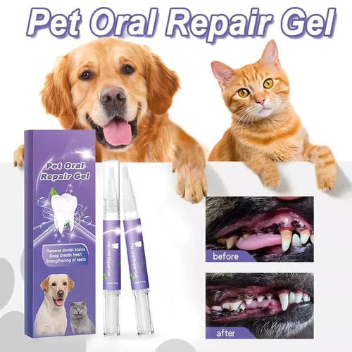 🔥 Αγοράστε 1 – Το δεύτερο με έκπτωση 50%!🦷🐾 Pet Oral Repair Gel – Φυσική οδοντική φροντίδα για σκύλους και γάτες