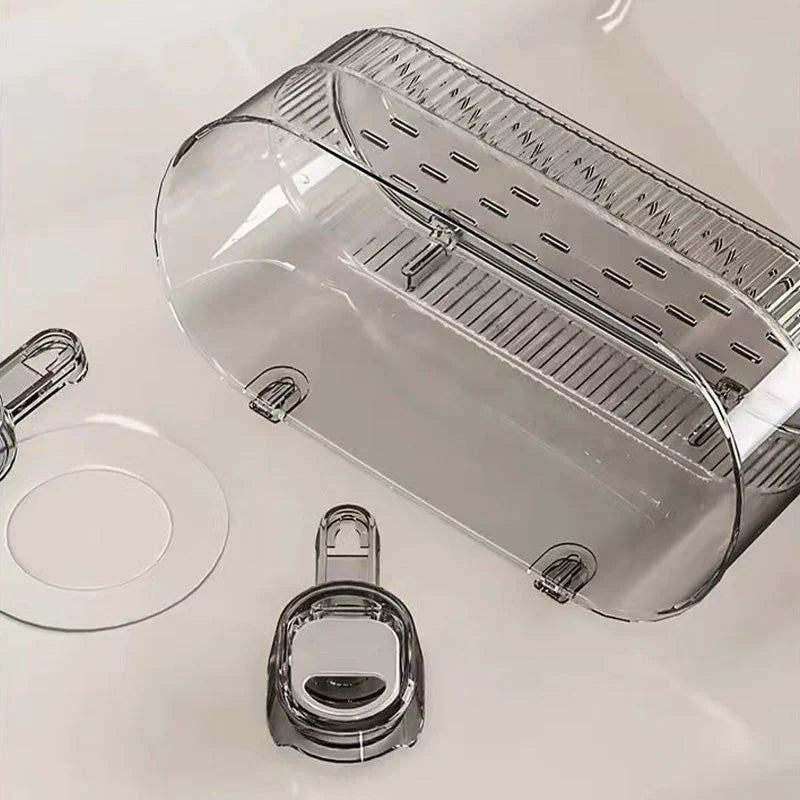 （🔥Αγοράστε 1, πάρτε 1 δωρεάν🔥）Επαναστατικός οργανωτής τοίχου με βεντούζα – Τέλεια τάξη στην κουζίνα και το μπάνιο!