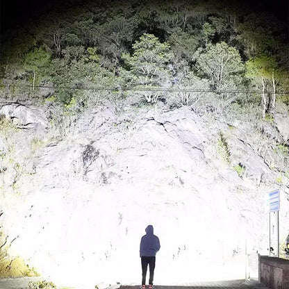 🔦Φακός με δυνατότητα ζουμ εξαιρετικά ισχυρού φωτός