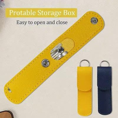 Γερμανικό επαγγελματικό σετ αφαίρεσης κυψελίδας από τιτάνιο και χάλυβα - Σετ έξι τεμαχίων