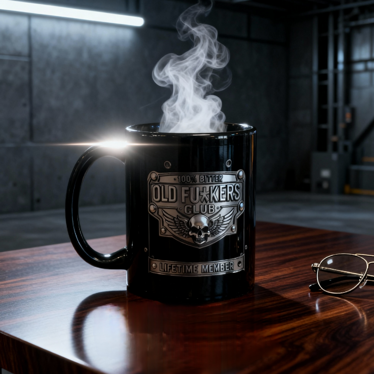 Κούπα δώρου Gag "100% Bitter" για άνδρες