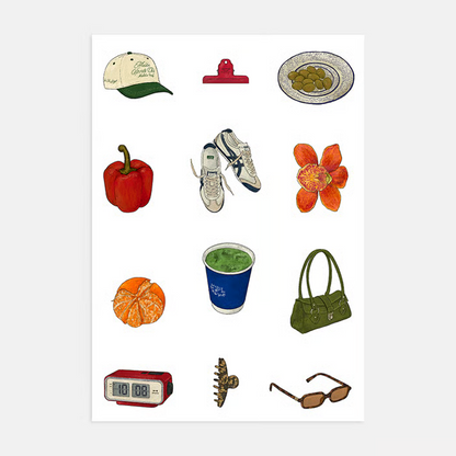 Βιβλίο Αυτοκόλλητων Αισθητικής Κοριτσίστικης Ηλικίας