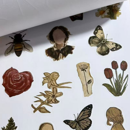 Βιβλίο Αυτοκόλλητων Αισθητικής Κοριτσίστικης Ηλικίας