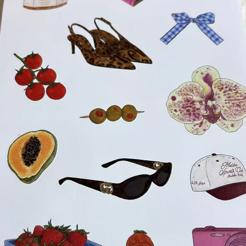 Βιβλίο Αυτοκόλλητων Αισθητικής Κοριτσίστικης Ηλικίας