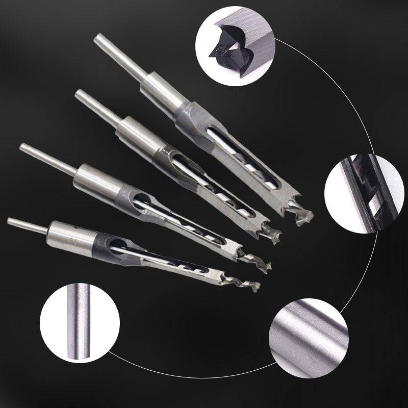 ✨ Καυτές εκπτώσεις-Τετράγωνα τρυπάνια ξυλουργικής