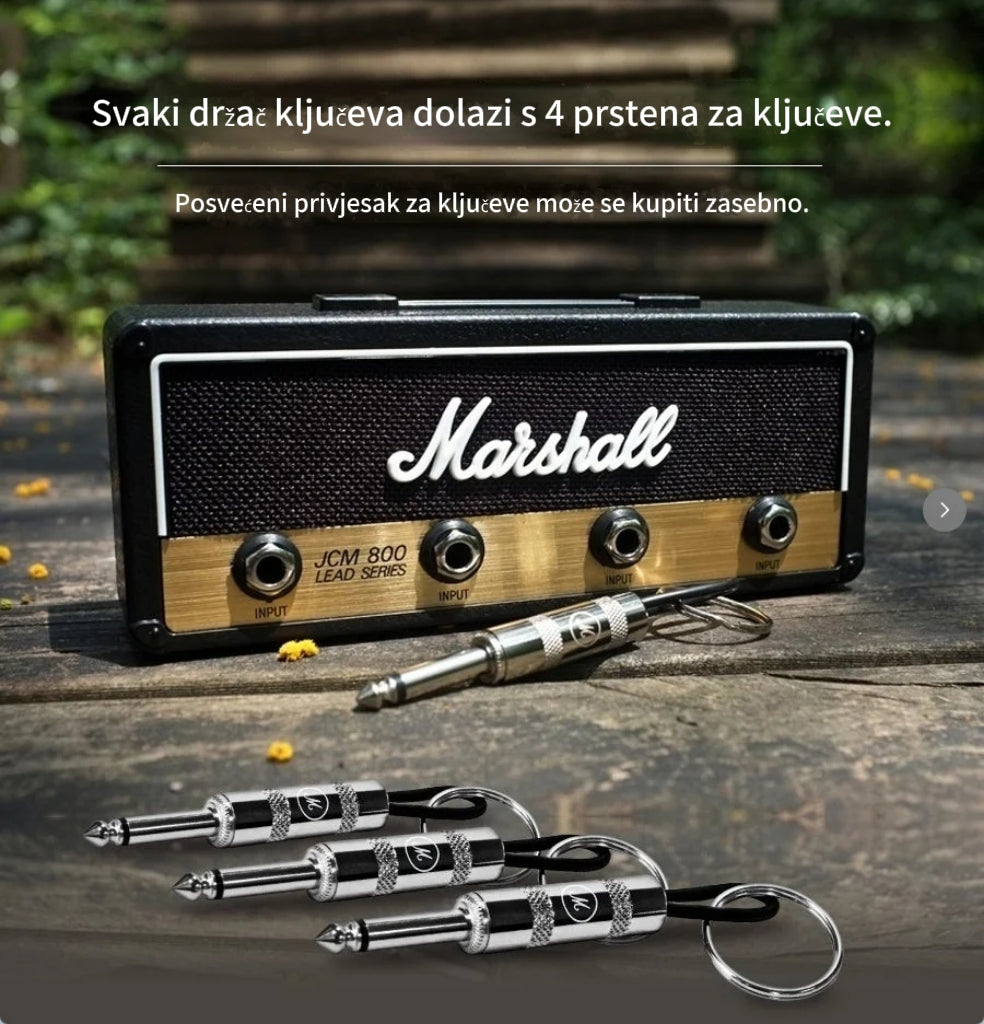 🔥Αγοράστε ένα και πάρτε ένα δωρεάν🔥 | 🎸 Marshall JCM800 θήκη για κλειδιά | Ροκ στυλ + οργάνωση ✨