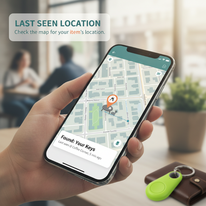 Bluetooth Tracker Anti-Lost για Κλειδιά & Κατοικίδια