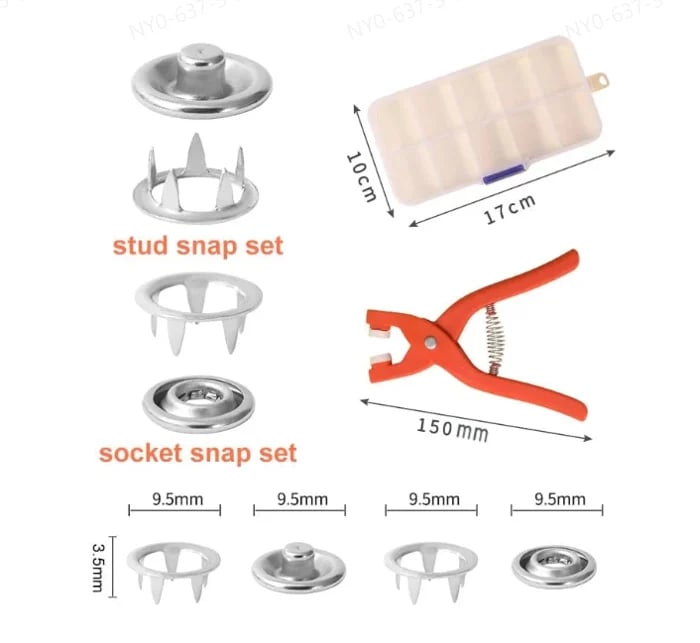 ✨Νέα αναβάθμιση⚡ Καυτή προσφορά!🔥 Σετ μεταλλικών εργαλείων (περιλαμβάνει πένσα)