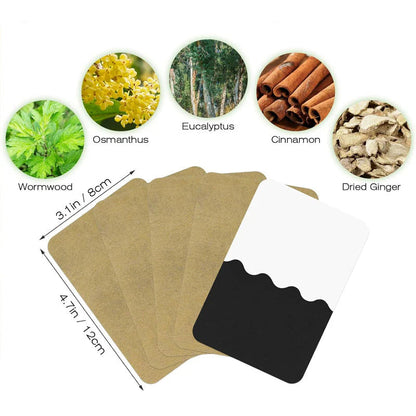 🌿 Πλάστρες Imbirowe Αντιπυρετικές ❄️🔥– Περιέχουν ισχυρή φυσική πάστα από εκχύλισμα τζίντζερ