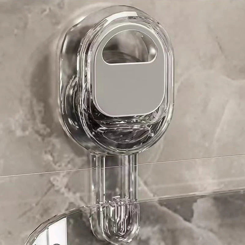 （🔥Αγοράστε 1, πάρτε 1 δωρεάν🔥）Επαναστατικός οργανωτής τοίχου με βεντούζα – Τέλεια τάξη στην κουζίνα και το μπάνιο!