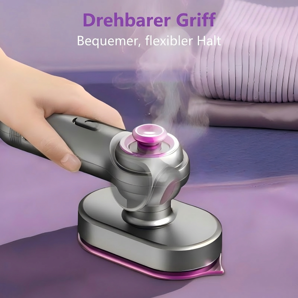 Φορητό ατμόπλοιο ρούχων χειρός- 🎁 δωρεάν προσαρμογέας