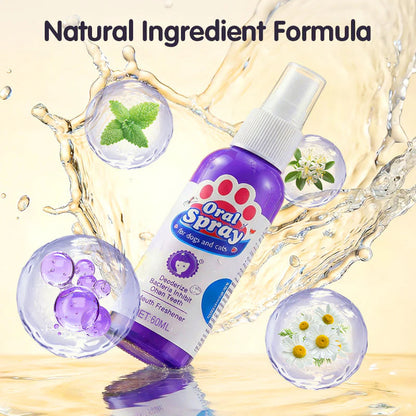 Σπρέι καθαρισμού δοντιών για κατοικίδια ζώα