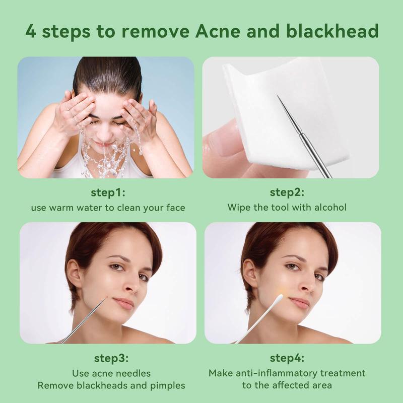 Σετ καθαρισμού προσώπου από γερμανικό κράμα τιτανίου ✨ ανοξείδωτο ατσάλι