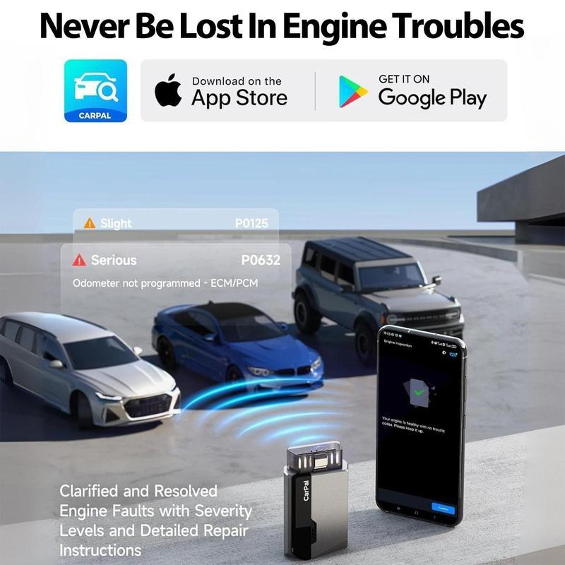 🔥Σαρωτής αυτοδιάγνωσης αυτοκινήτου συμβατός με Bluetooth, σαρωτής διάγνωσης οχημάτων