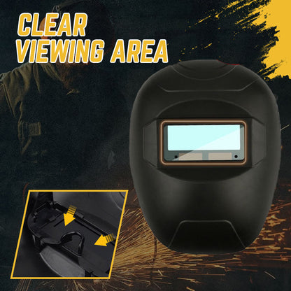 Ελαφριά ανθεκτική μάσκα συγκόλλησης 2 σε 1 και γυαλιά ασφαλείας