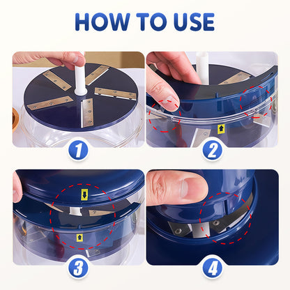 【🎁 Δωρεάν αποστολή】Φορητός αυτόματος ηλεκτρικός αποφλοιωτής φρούτων