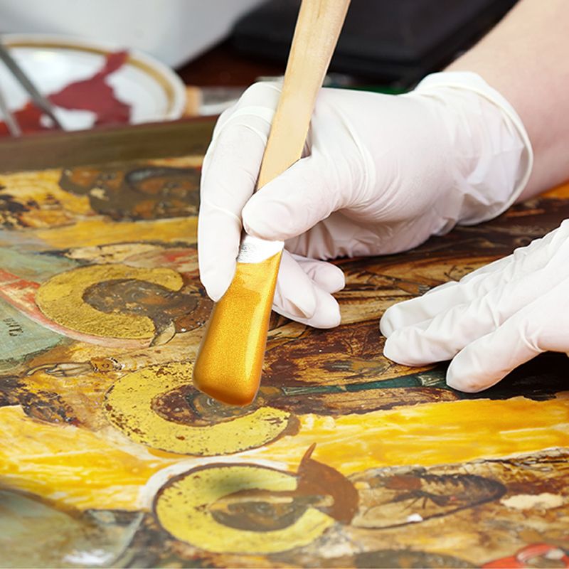 💛Αδιάβροχη βαφή χρυσού με βάση το νερό