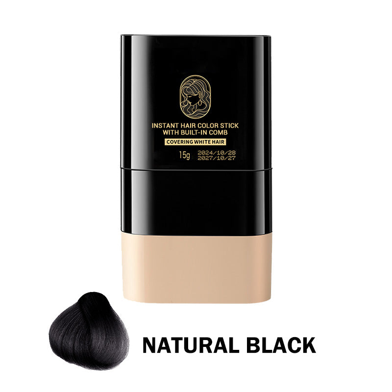 Στικ στιγμιαίας βαφής μαλλιών με ενσωματωμένη χτένα