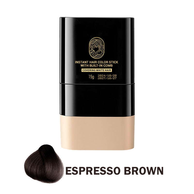 Στικ στιγμιαίας βαφής μαλλιών με ενσωματωμένη χτένα