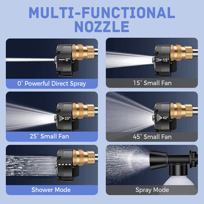 🚗 50% ΕΚΠΤΩΣΗ💦 Φορητός πλυντρίδα υψηλής πίεσης – πολυχρηστικός, ιδανικός για εξωτερικό καθαρισμό και οχήματα 🌟🔧