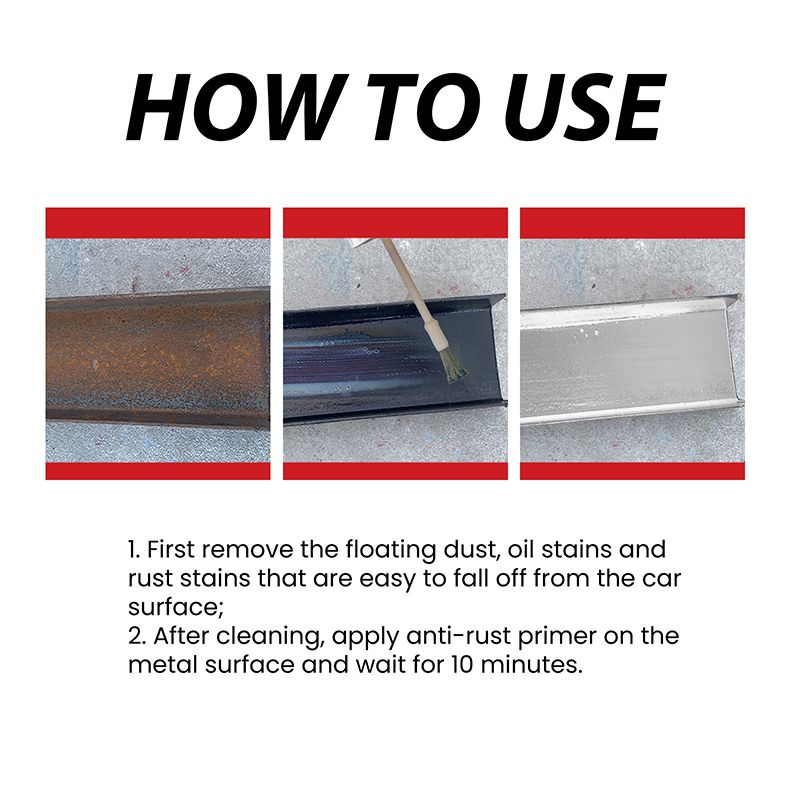 Πολυχρηστικό μέταλλο για την αφαίρεση και μετατροπή της σκουριάς από αυτοκίνητα