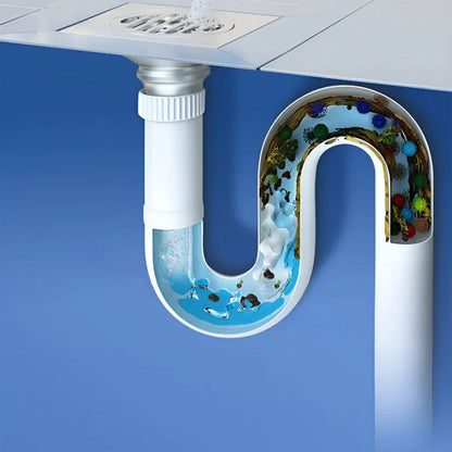 💪 Ισχυρό καθαριστικό αποχετεύσεων – Απόφραξη; Δυσάρεστη οσμή; Εξαφανίζεται σε ένα λεπτό! 🌿