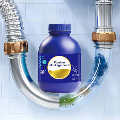 💪 Ισχυρό καθαριστικό αποχετεύσεων – Απόφραξη; Δυσάρεστη οσμή; Εξαφανίζεται σε ένα λεπτό! 🌿