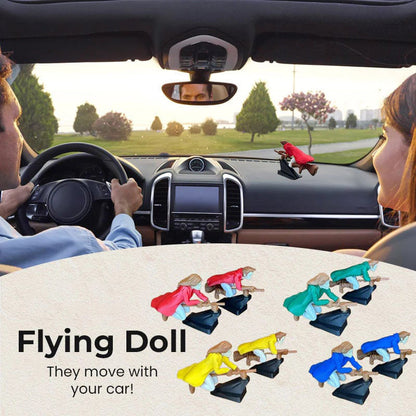 🧹Μαγικό διακοσμητικό για το ταμπλό του αυτοκινήτου σε σχήμα σκούπας