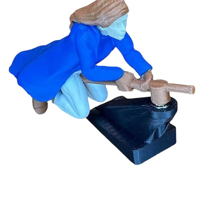 🧹Μαγικό διακοσμητικό για το ταμπλό του αυτοκινήτου σε σχήμα σκούπας