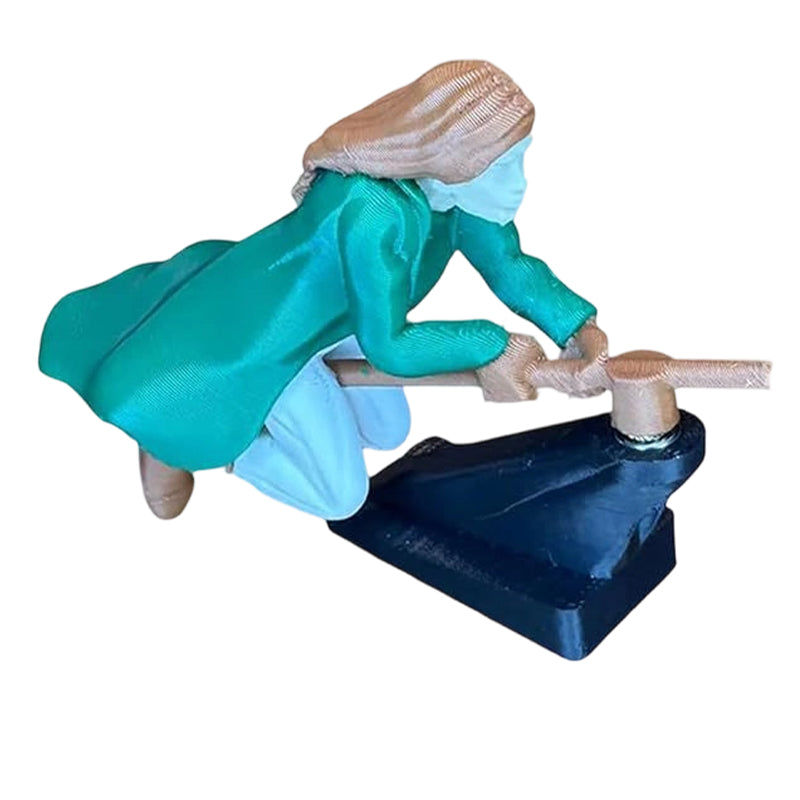 🧹Μαγικό διακοσμητικό για το ταμπλό του αυτοκινήτου σε σχήμα σκούπας