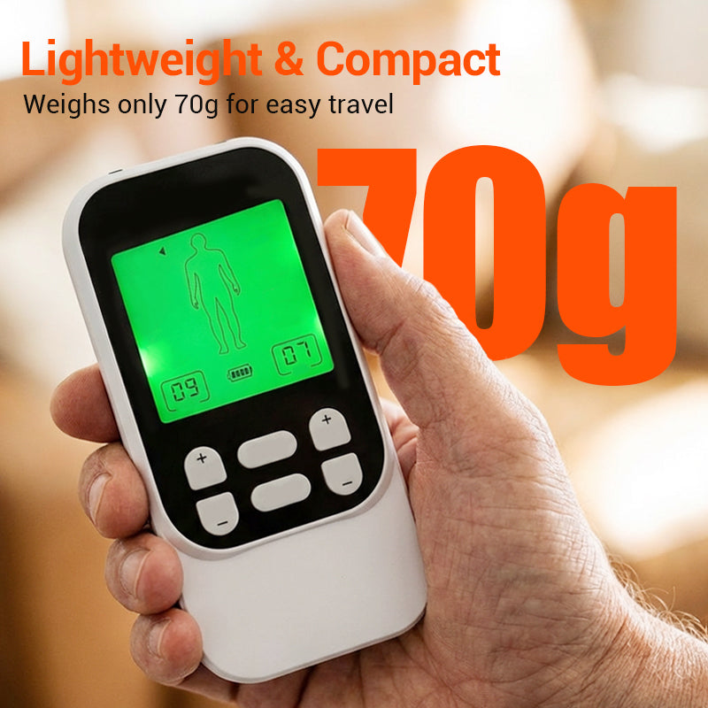 🔥2026 Νέα άφιξη: Περιορισμένη προσφορά με έκπτωση 50%!🔥 Φορητός ηλεκτρομυοδιεγέρτης TENS δύο καναλιών