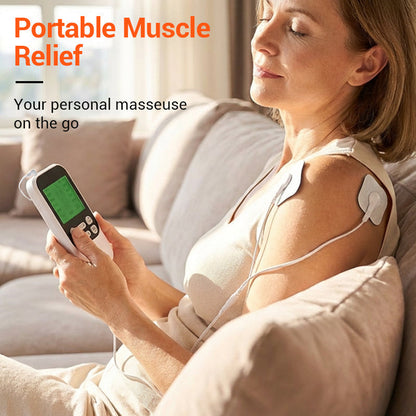 🔥2026 Νέα άφιξη: Περιορισμένη προσφορά με έκπτωση 50%!🔥 Φορητός ηλεκτρομυοδιεγέρτης TENS δύο καναλιών